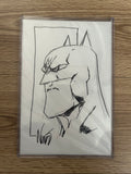 Batman Original Sketch by Eddie Nunez - Signed with COA