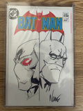 DC Comics Batman #357 w/ Original Sketch by Eddie Nunez - Signed with COA