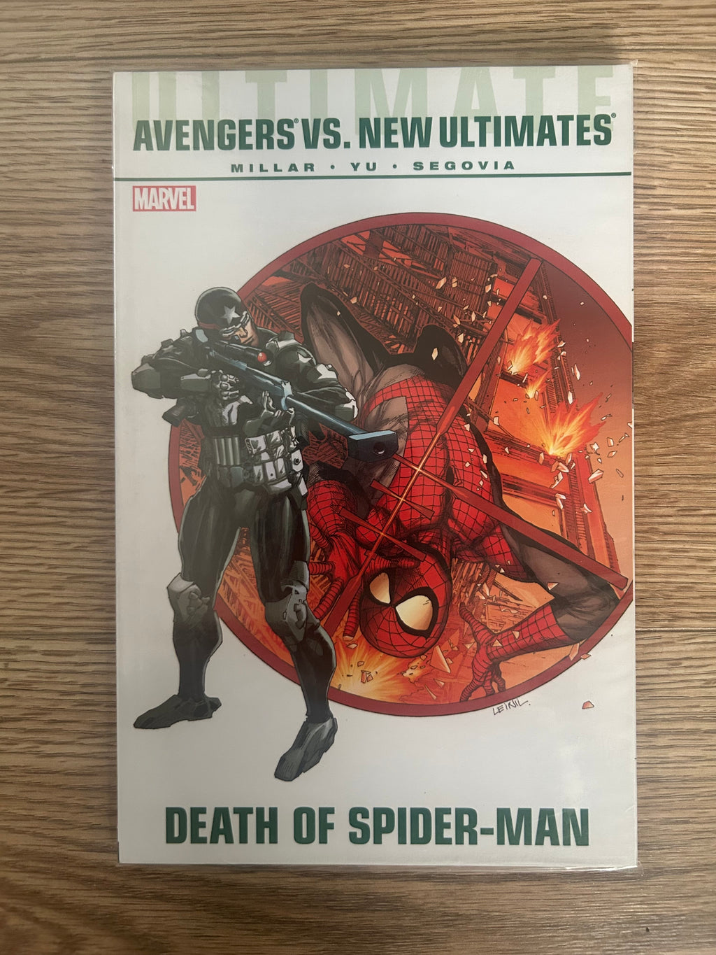 Marvel Comics Ultimate Comics Avengers Vs. New Ultimates: Death of Spider-Man (Trade Paperback)