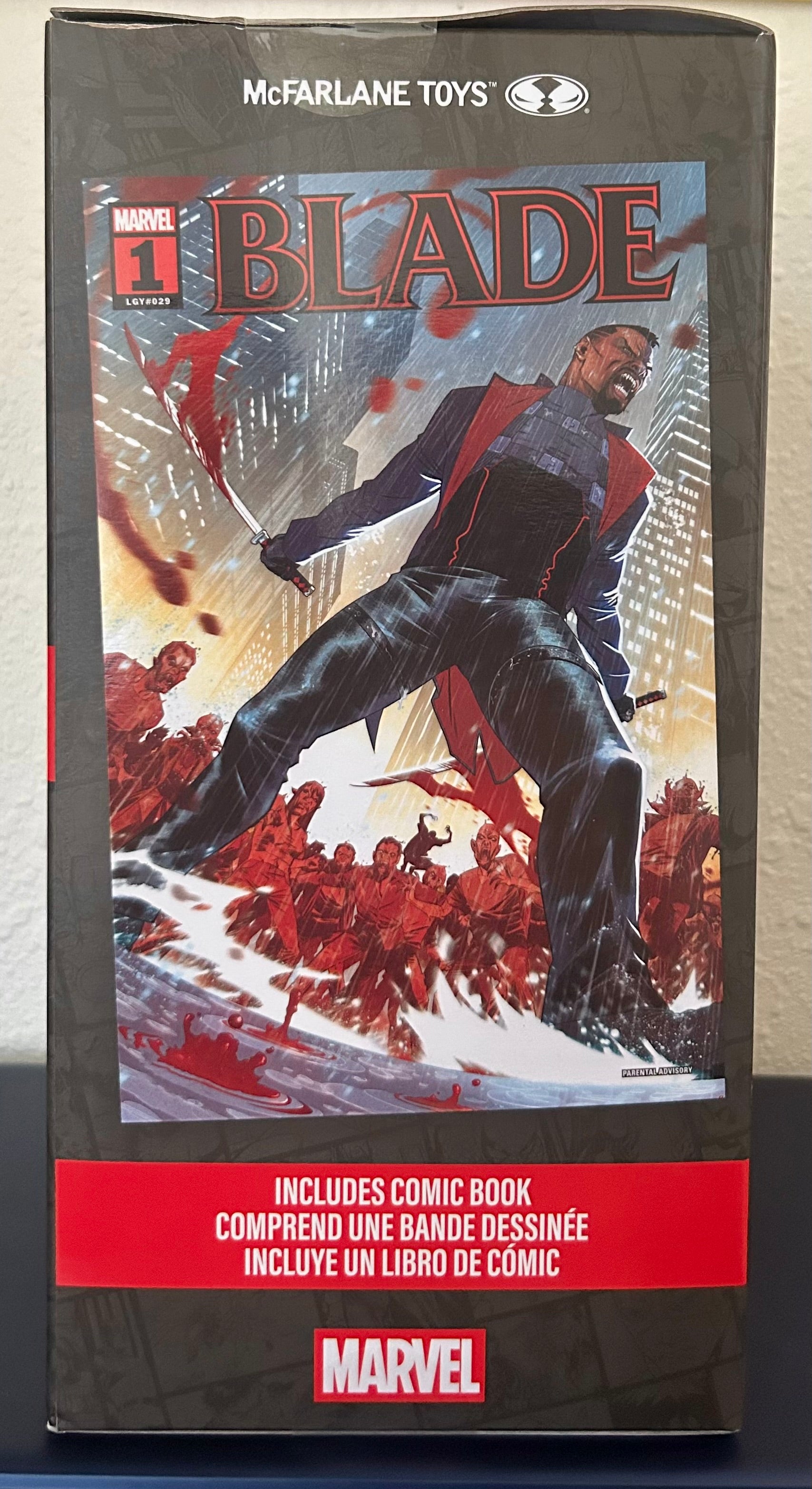 McFarlane Toys Red Platinum Series 1:6 Blade Statue (check pics for box)