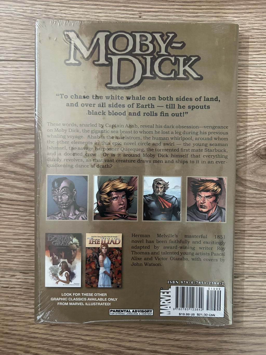 Marvel Comics Moby-Dick by Herman Melville (Hardcover)