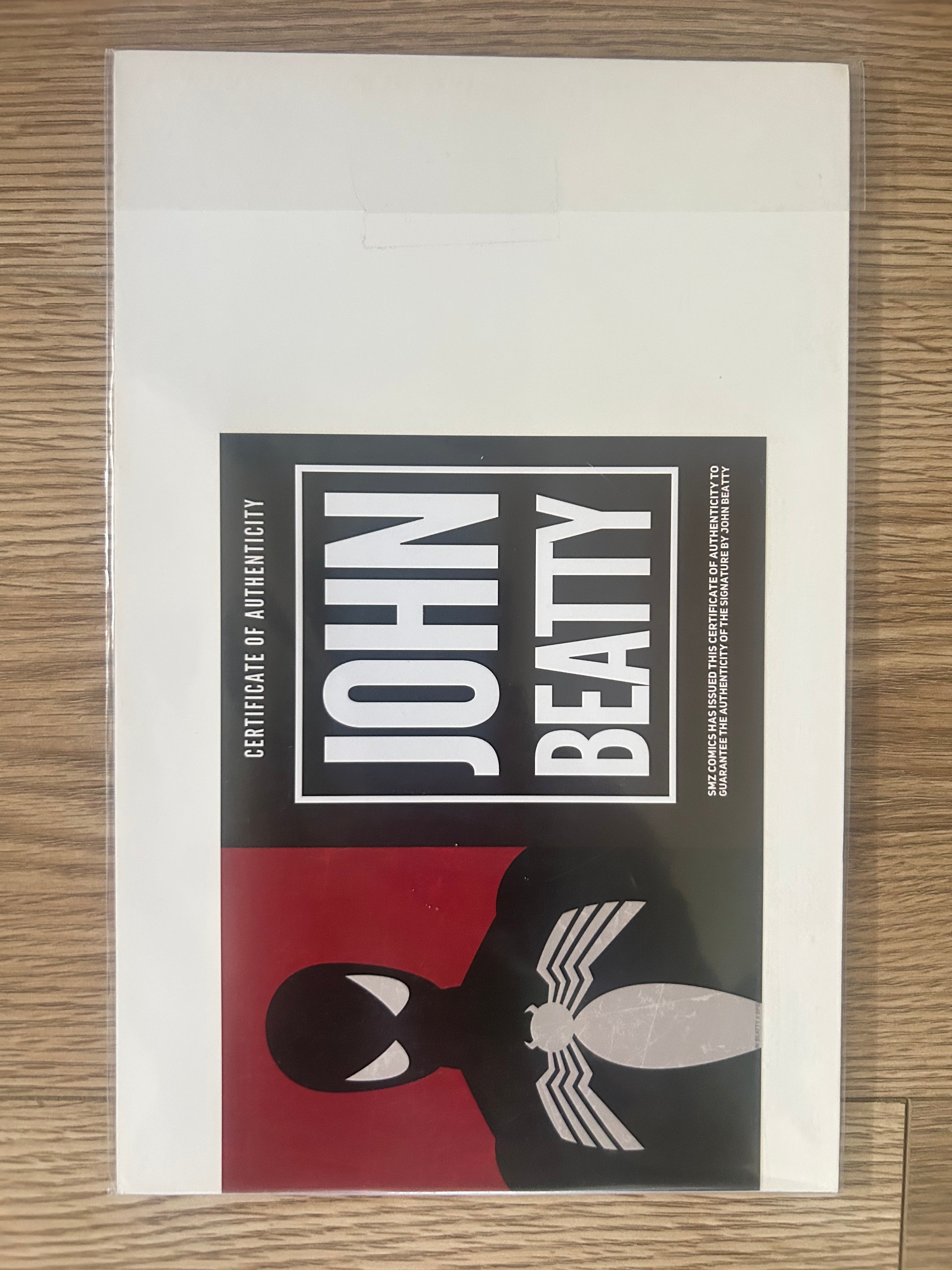 Whatnot Publishing What Super Heroes Ninja Funk #1 Secret Wars Homage Variant by John Beatty Signed w/ COA
